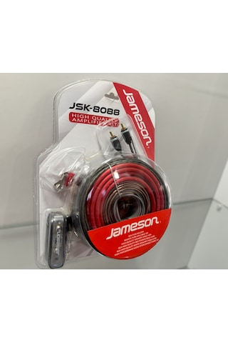 Jameson 8 Ga Oto Araç Anfi Kablo Seti Jsk-8088