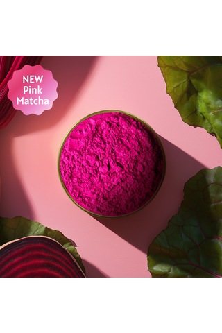 Mim And More Pink Matcha Pembe Superfood Matcha Tozu 25 G
