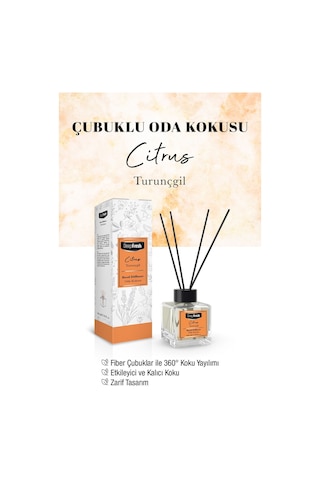Çubuklu Oda Kokusu Turunçgil 100 Ml Turunçgil