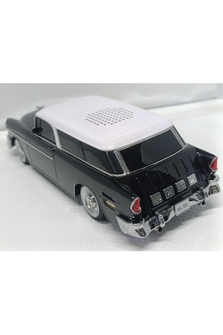 Ws-1955 Ledli Araba Usb-tf-fm Radyo Bluetooth Hoparlör - Siyah- Tek Ebat