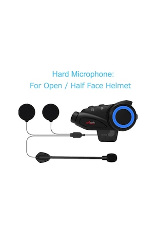 Maxto M3 Motosiklet Bluetooth Kask İnterkom Soft Mic