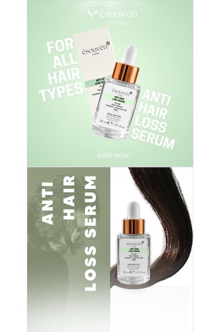 Esouven Saç Dökülme Karşıtı Yıpranmış Saç Bakımı ve Yenileme Etkili Serum 30 ML