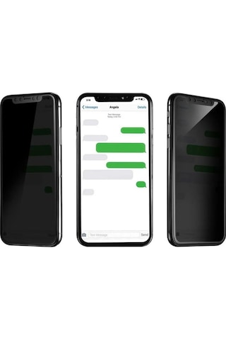 Apple Uyumlu   iPhone 6/6s Siyah-yüksekkalite Mat Parmak İzi Bırakmayan Hayalet Seramik Tam Kaplayan Ekran Koruyucu