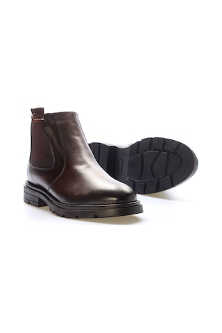 Hakiki Deri Kürklü Erkek Spor Bot 951kma99 Kahve Kahverengi