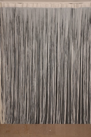 Düz İp Model Krem Renk Hazır İp Perde 300 270 Krem