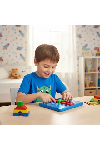 Matematik Kutusu Çarpım Tablosu Öğrenme Panosu - Mavi