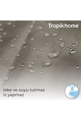 Duş Perdesi Mermer Desenli Banyo Perdesi Çift Kanat 2x120x200cm 16 Adet C Halka Hediyeli Diğer