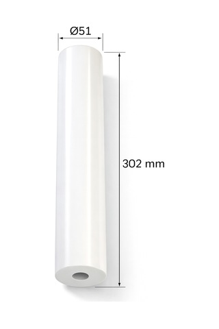 Osimo 30 Cm Hamur Açma Alt Merdane Düz