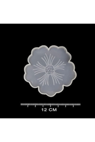 Epoksi Silikon Kalıp - Desenli Küçük Çiçek - 281