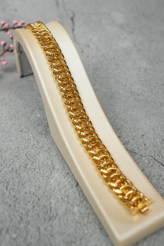 22 Ayar Lazerli Dallas Bileklik 18 Gr