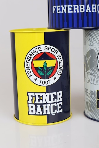 "dekomus Cep Defteri Hediyeli" Yeni Sezon Lisanslı Tekli Büyük Boy Fenerbahçe Metal Kumbara Teşhir Ürün