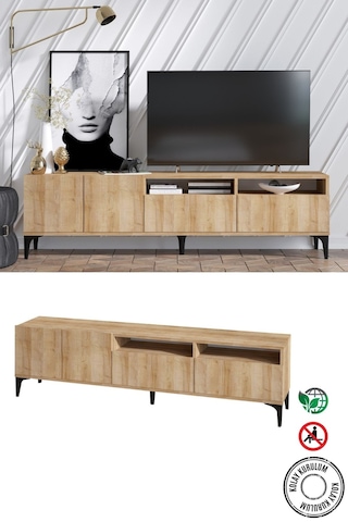 Decormet Ross Tv Sehpası Safir Meşe -dec-20047 Diğer