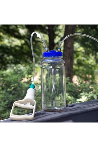 Tongxida 2l Manuel Motor Yağı Pompası - Evrensel Yağ Değişim Aleti, Dayanıklı Şeffaf Tasarım