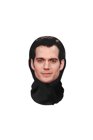 Superman Henry Cavill 3 Boyutlu Nefes Alabilen Ünlü Maskesi
