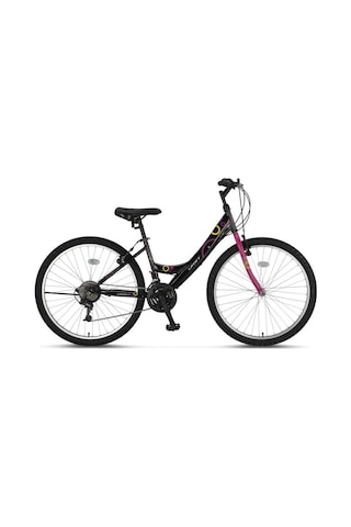 Ümit 2600 Colorado Kadın Dağ Bisikleti V 26 Jant 21 Vites Siyah Pembe Çok Renkli