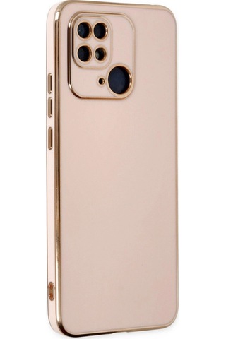 Redmi 10c Kılıf Volet Silikon - Pembe