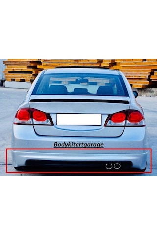 Honda Civic Fd6 2010-2012 Full Bodykit-fiberglass-boyasız