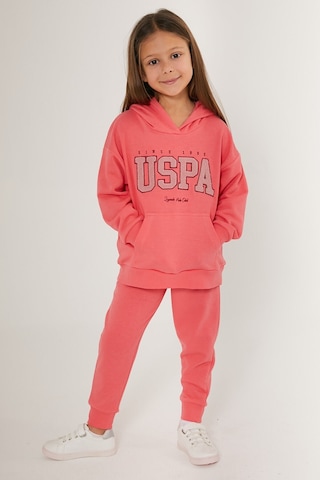 U.S. Polo Assn. Legends Pembe Kız Çocuk Eşofman Takımı Mint