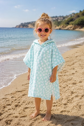 Müslin Çocuk Ve Bebek Panço Unisex Model - Bebek & Çocuk Plaj Ve Banyo Panço Turkuaz - 886580333 5-8 Yaş