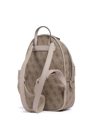 Guess Kadın Bej Manhattan Sırt Çantası Kahverengi