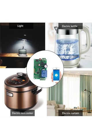 Teltree Akıllı Wifi Anahtarı Modülü - Ewelink Uyumlu, Google Home/alexa Destekli, Zamanlayıcılı Motor Ve Kapı Kontrolü 1-gang