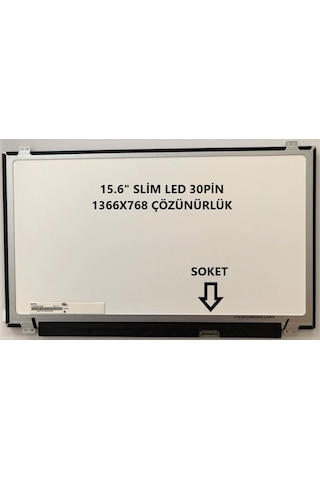 NT156WHM-N32 V8.0 15.6" Slim Led 30Pin Dar Soket Ekran Bilgisayar Ekranı