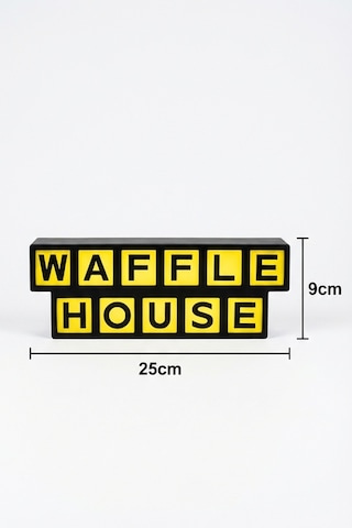 Waffle Evi Tasarımlı Dekoratif Aydınlatma 25x9cm 603-1
