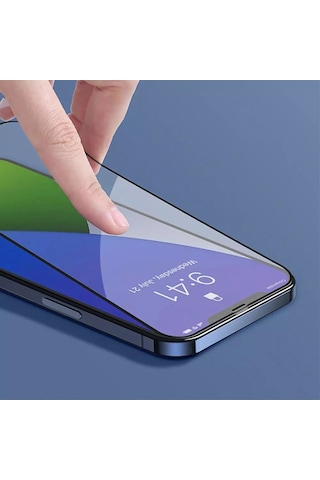 Apple Uyumlu iPhone 12 Mini 9D Tam Kaplayan Cam Ekran Koruyucu