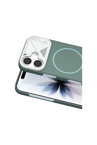 iPhone Uyumlu 16 Export Magsafe Kapak - Turkuaz