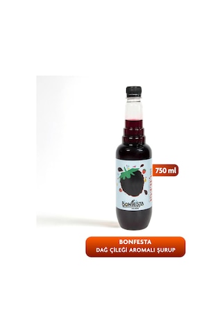 Bonfesta Dağ Çileği Aromalı Kahve ve Kokteyl Şurubu 750 ML