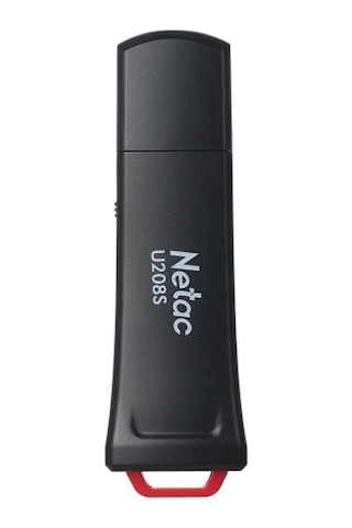 Netac U208s Usb2.0 U Disk 16gb Yazma Korumalı Usb Flash Sürücü Yazma Koruması Anahtarı Koruyucu Kapak Askı Deliği Siyah