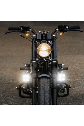 Offroad Sis Lambası 4 Led 20w Cree Beyaz Led Motorsiklet Uyumlu İkili Set