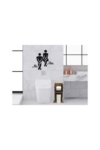 Bk Home Doğal Masif Ahşap Tuvalet Kağıtlığı Ve Konsept Banyo Duva