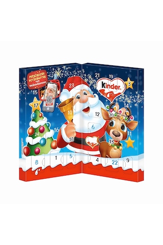 Kinder Christmas Santa Adventskalender 113 G