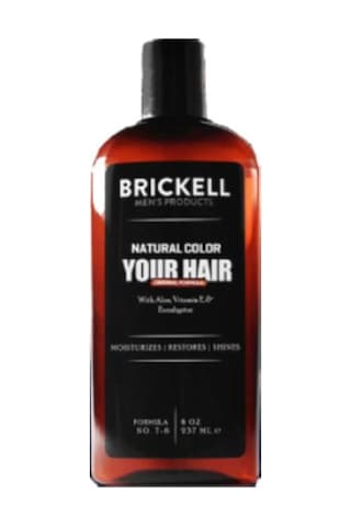 Hemengo Brickell Erkeklere Için Saç Sakal Beyazlık Giderci Renklendirci Şampuaı 300 Ml Hmngobzs Beyaz