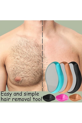 Crystal Hair Eraser Epilasyon Aleti Tüy Silgisi Tüy Alıcı Turuncu