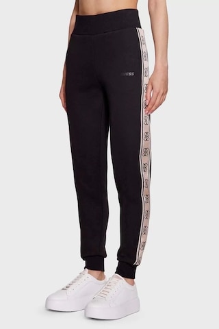 Guess Kadın Yan Logolu Jogger Pantolon Siyah