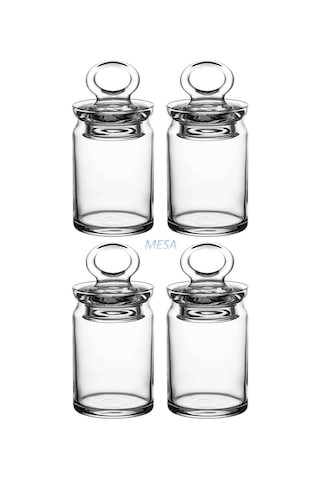 Paşabahçe 95104 Kitchen Mini Baharatlık Kavanoz 240Cc - 4 Adet