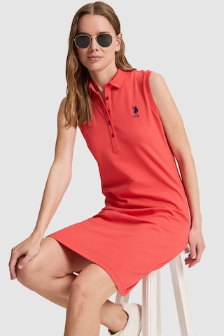 U.s. Polo Assn. Kadın Kırmızı Elbise Örme 50323571-vr213 Rısk Red