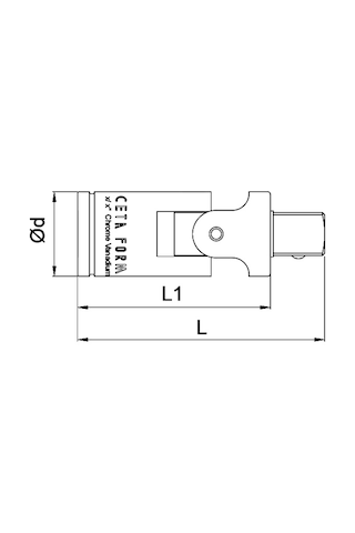 Ceta Form C21-80 1/2’’ Üniversal Mafsal