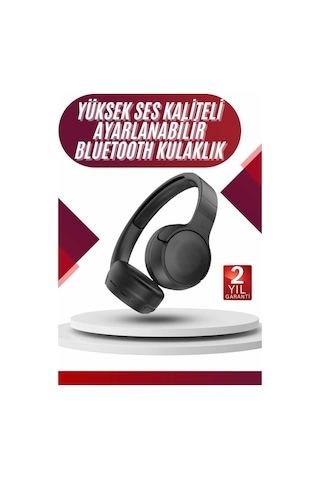 Kulak Üstü Bluetooth Kulaklık Type-c Girişli Yüksek Ses Kaliteli