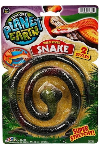 Mey İthalat Planet Earth Esnek Yılan Figürü