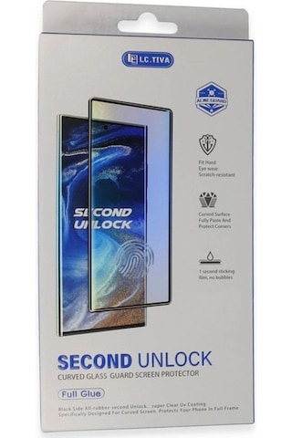 Samsung Galaxy Uyumlu, S24 Ultra Durable Full Glue Curved Cam