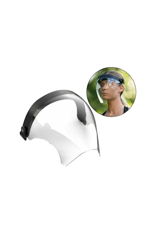 Trendooze Tarzı Şeffaf Şapkalar Pc Önleyici Lens Kaplaması Güvenlik Buğu 1 Al