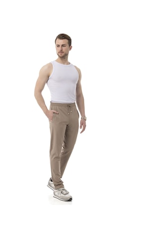 Monox Erkek Slim Fit Likralı Jogger Pantolon Bej