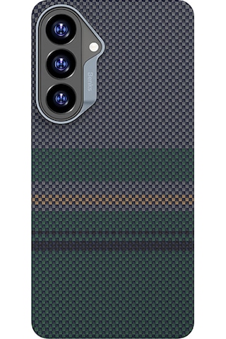 Galaxy Uyumlu S26 Plus Uyumlu Kılıf M-safe Özellikli Karbon Fiber Benks Aurora Armorair Kevlar Kapak Yeşil Yeşil
