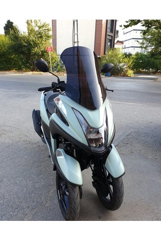 Motocam Yamaha Tricity 155 Ön Cam 2014-2026 Model 60cm Siyah Renkli 4mm