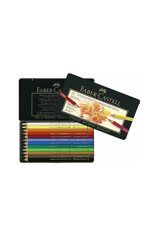 Faber-castell Polychromos Kuru Boya Kalemi 12 Renk
