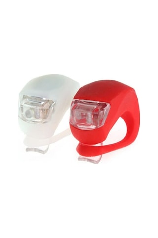 Bisiklet Gidon Işığı Led İkili K-3781 Siyah