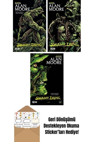 Swamp Thing Efsanesi: 3. Cilt + Swamp Thing Efsanesi: 2. Cilt + Swamp Thing Efsanesi: 1. Cilt